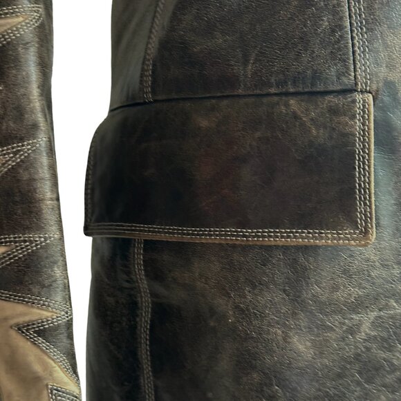 Roberto Cavalli Leather Jacket Flawless - Picture 9 of 12